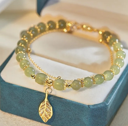 Jade GEMLEAF Bracelet Women's Chinese Style