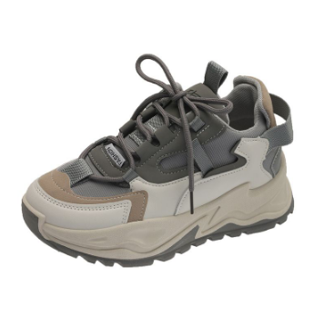 Korean women's shoes, thick-soled, increased, versatile styles