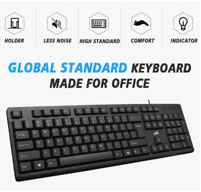 Zeus K500 ( SimpliCity ) Computer Keyboard For Office / Gaming ( Online Exclusive Edition )