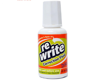 Rewrite Correction Fluid T.based 15ml`