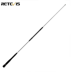 Retevis MA03 Mobile Antenna High Gain VHF UHF 100W Car Radio Base Antenna with SL16-J Connector for Ham Radio Mobile Transceivers Repeaters 1 Pack