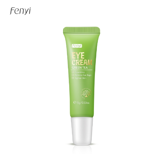 Fenyi Green Tea Eye Cream Fade Dark Circle Eye Bag Wrinkle Soothing 15G