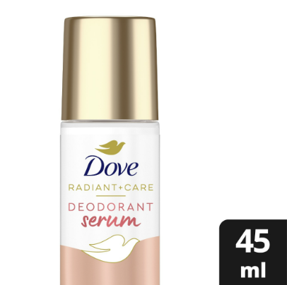 DOVE Radiant+ Care Deodorant Serum 3% Niacinamide +10x Vit C & E - Orange 45ML