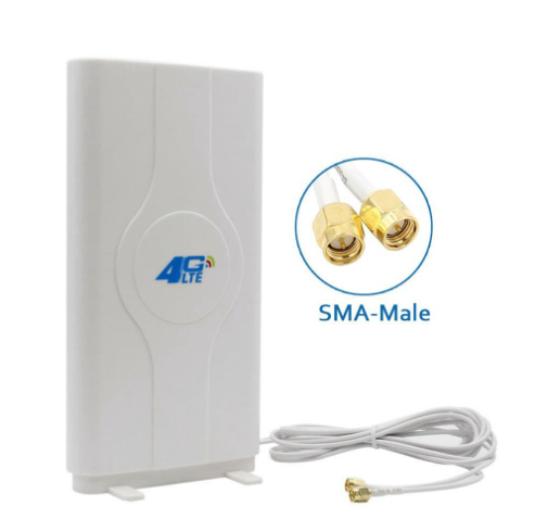 4G LTE Antenna Booster for Globe at Home and PLDT Home with 2 SMA Connectors 700-2700Mhz