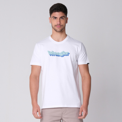 Wrangler Men's Logo T-Shirt White