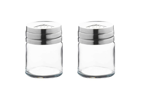 Pasabahce Basic Salt & Pepper 96cc 3 1/4oz,Set of 2(43880/2)