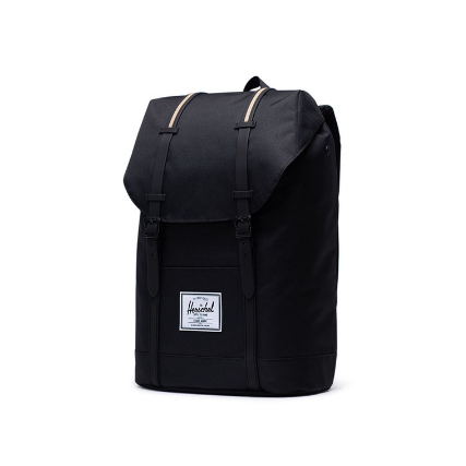 Herschel Retreat Black/Gold Rubber