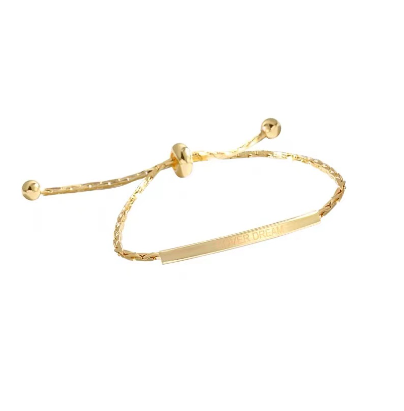 Gold Plating Geometric Bracelet Girlfriends Hand Jewelry