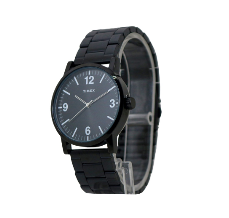 Timex Analog Black Stainless Steel Analog Quartz Watch For Men TW00NTD06E CLASSICS