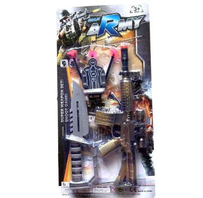 War Army Fire Power Soft Bullet Gun-1985-2B