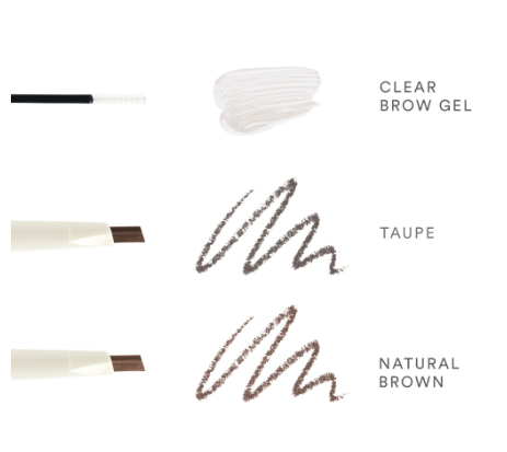 blk cosmetics daydream brow lock: pencil + gel mascara