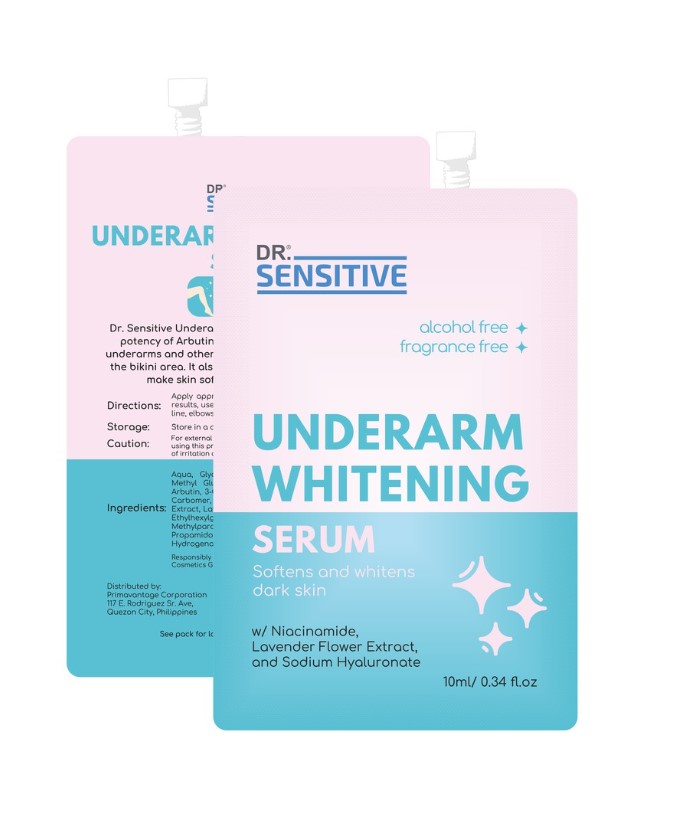 Dr. Sensitive Set of 2 Underarm Whitening Serum 10ml