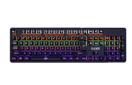 Gigaware K30 RGB Backlit Mechanical Keyboard (Blue Switch)