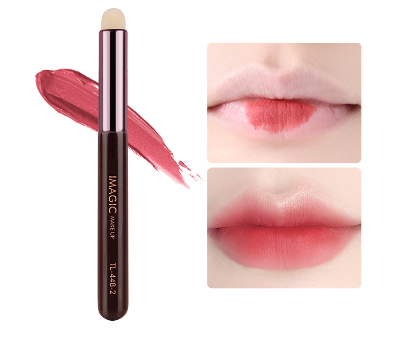 IMAGIC Smudge Lip Brush Round Head Concealer Brush Professional Portable Makeup Brushes