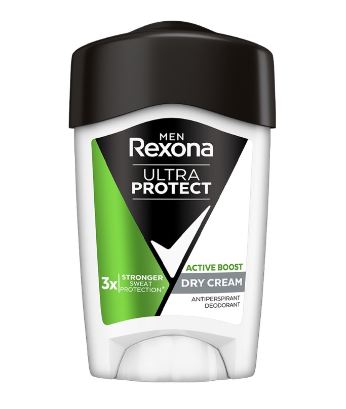 Rexona Men Ultra Protect Deodorant Dry Cream Stick Active Boost 48G