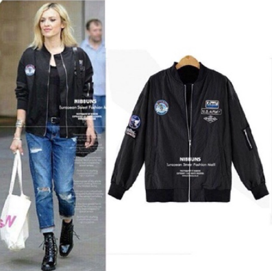 Restock Bomber Jacket w/patches#0629