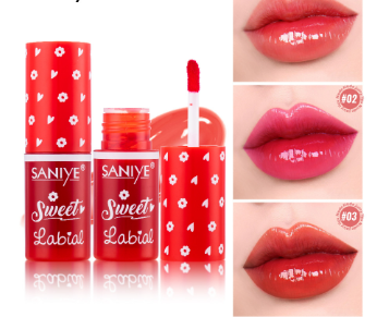 SANIYE 3 Colors Matte Waterproof Lip Tint Liquid Long-Lasting Lipstick L1213