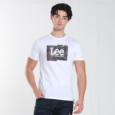 Lee Graphic T-Shirt for Men in White