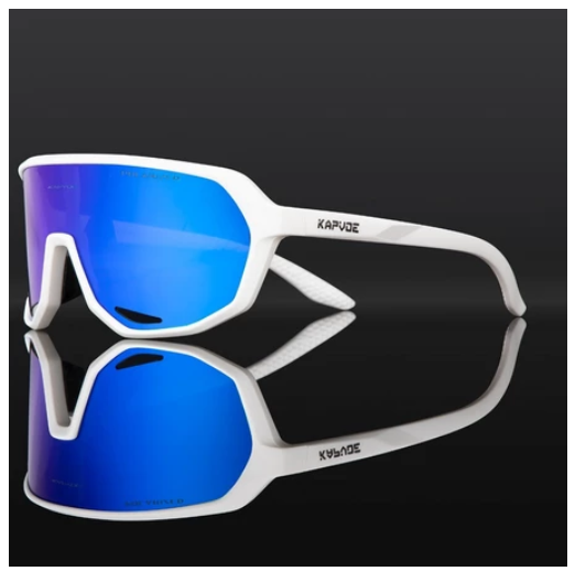 Kapvoe Cycling Glasses Outdoor Sports Shade Goggles UV400 Bicycle Bike Sunglasses Fashion Polarized Glasses KG36