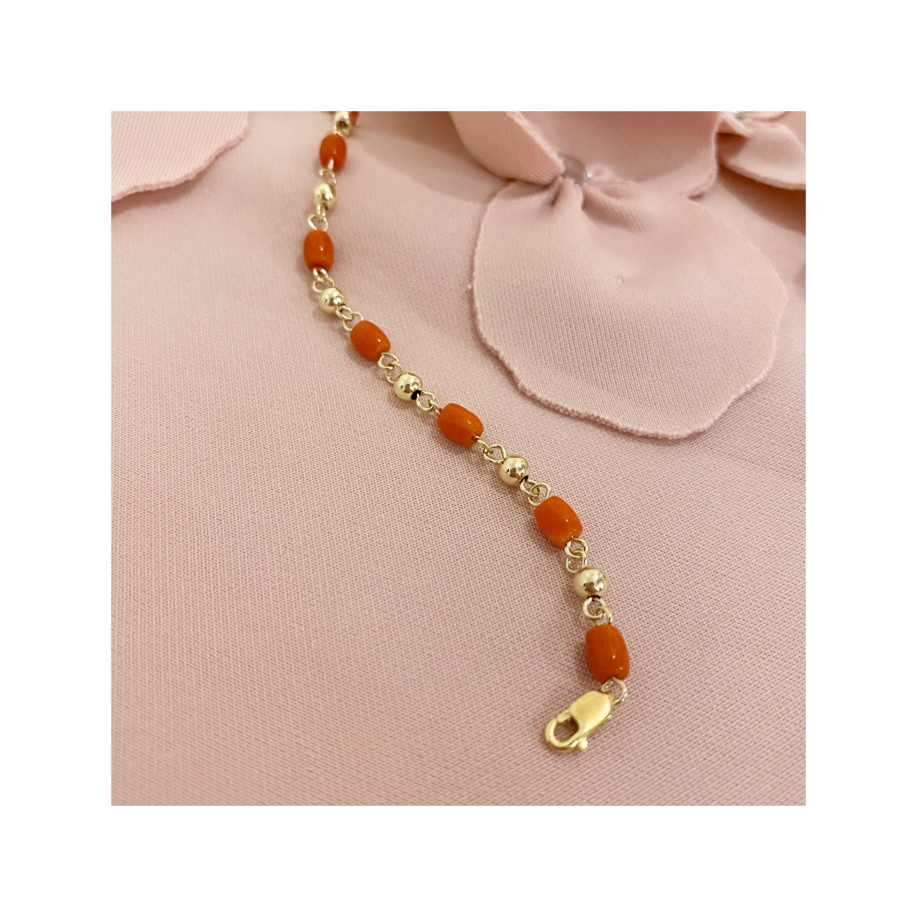 Italian Corales Bracelet 13.5c