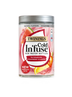 Twinings Cold Infuse Watermelon, Strawberry & Lemon Jar 12's