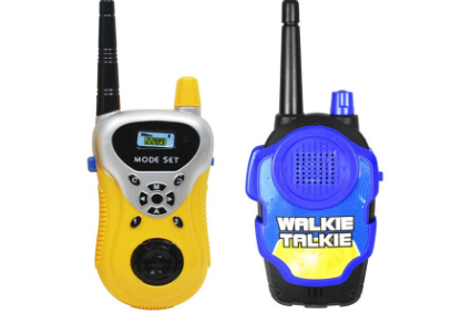Geebon Handheld Walkie Talkie Transceiver Two Way Radio Interphone  2pcs