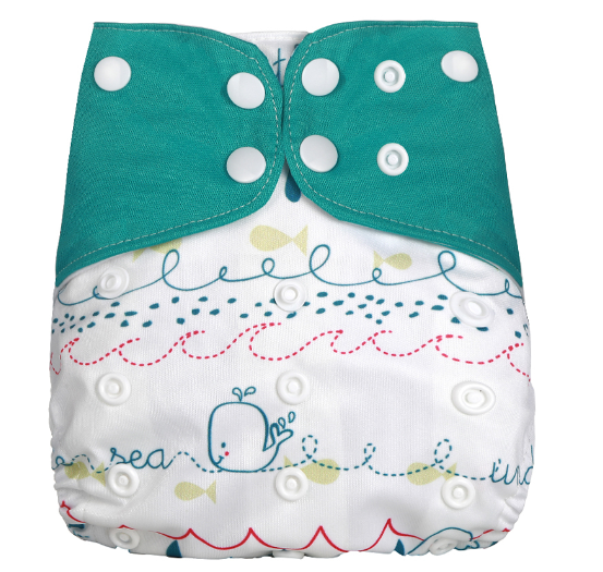 Ready Stocks Waterproof Reusable Digital Printed One Size Pocket Cloth Diaper S13