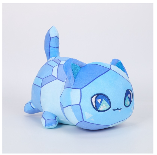 Aphmau Cat Stuffed Toys Animal Hamburg Angel rainbow French Fries Donuts Cats Plushie Plush Doll For Girls Pillow Home Decor  D17