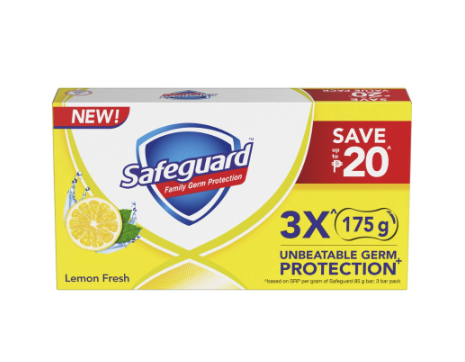 SAFEGUARD Lemon 180G x 3