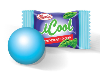 Columbia Candies: Icool Mentholated Gum Bundle of 3
