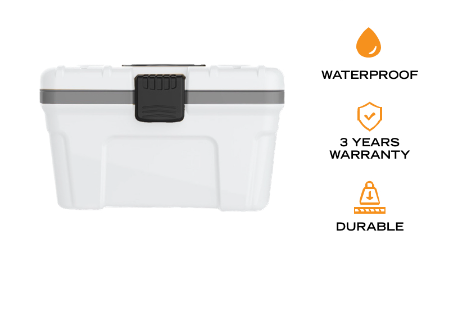 Raptor Cooler Series: COB-12 Camping Ice and Water Cooler Box 12 Liters Capacity