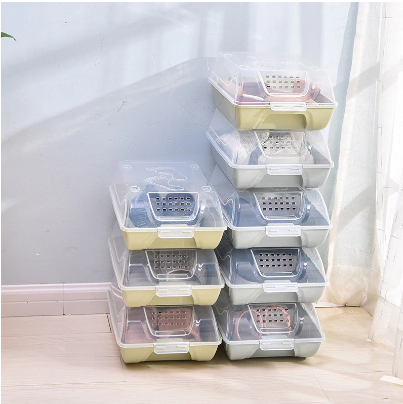 Shoe cabinet XL Shoe storage bin Transparent plastic shoe storage box shoe rack