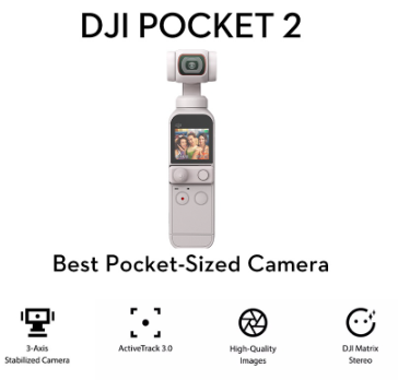 DJI Pocket 2 Small Handheld Camcorder 3