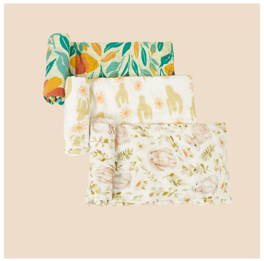 HappyFlute 120x110CM 3PCS Muslin Blanket Bamboo Cotton Baby Swaddle Soft Newborn Blanket Bath Towel Infant Wrap SET13