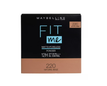 MAYBELLINE Fit Me Matte + Poreless Compact Powder 220 Natural Beige 6G