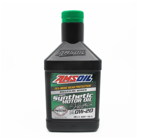 AMSOIL 0W20 Signature Series Engine Oil Fully Synthetic (1 Quart)