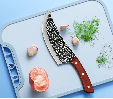 Nipiin Japanese Damascus Kitchen Knife Meat Professional Chef Butchering Boning Knife