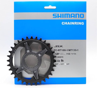 SHIMANO SLX SM-CRM75 for FC-M7100-1/M7130-1 32T/34T Chainring