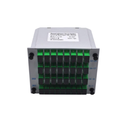 SC APC PLC 1X32 Fiber Optic FTTH Splitter Box PLC Insert sheet Type Fiber Optical Coupler Splitter