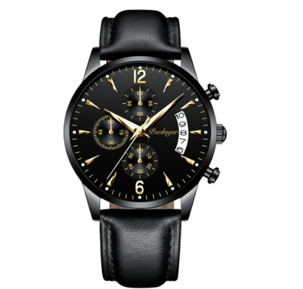 Original Luxury Fashion Luxury Stainless Steel Waterproof Luminous Watch Calendar Business Men's Watch 0016