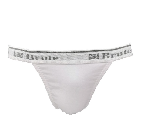 Brute Men's Twill Tanga Cotton Briefs (set of 3)