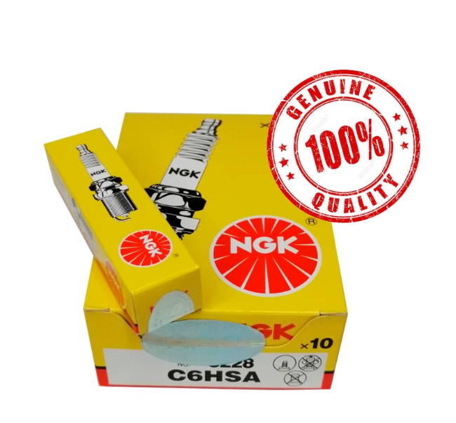 NGK SPARK PLUG (C6HSA) 100% Original