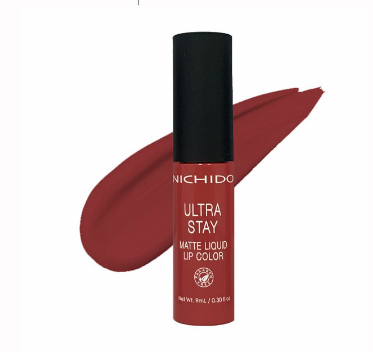 NICHIDO Ultra Stay Matte Liquid Lip Color - Chic Café