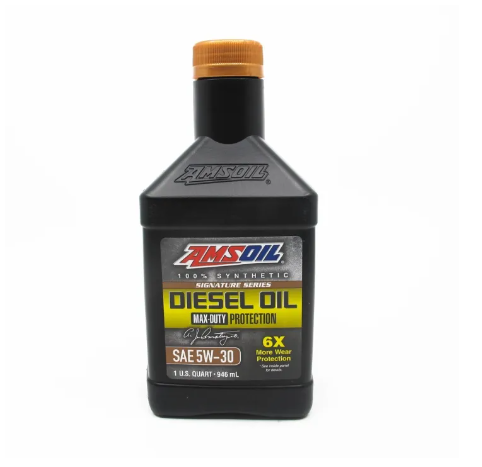 AMSOIL 5W30 Diesel Max Duty Engine Oil Fully Synthetic (1 Quart)