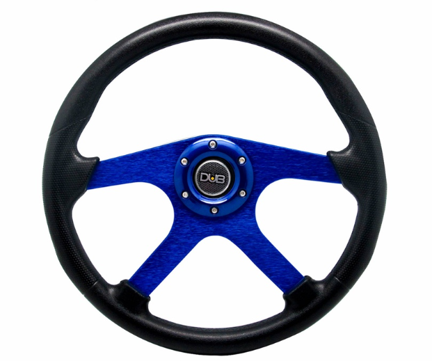 Dub Steering Wheel 8912 (Blue) Steering Wheels & Accessories