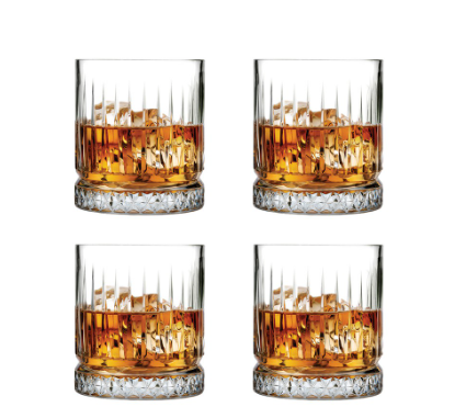 Pasabahce Elysia Whisky 355cc 11 3/4oz, Set of 4 (520004 4s)