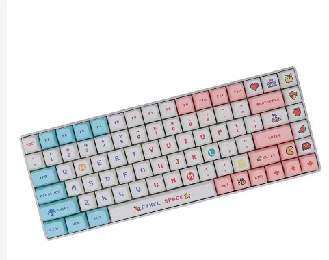 X XDA Keycap PBT Pixel Wars Cute Mechanical Keyboard Unique