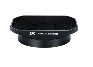 JJC LH-JXF23II Aluminum Square Lens Hood Replace LH-XF23 for Fuji Fujinon XF 23mm F1.4 R Lens / XF 56mm F1.2 R Lens / XF 56mm