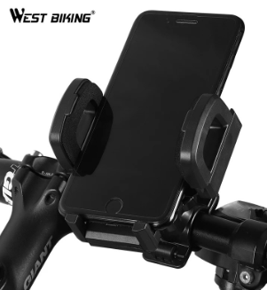 WEST BIKING Universal 360 Degree Rotation Bicycle Phone Holder