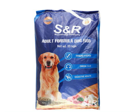 S&R Adult Formula Dry Dog Food 20kg
